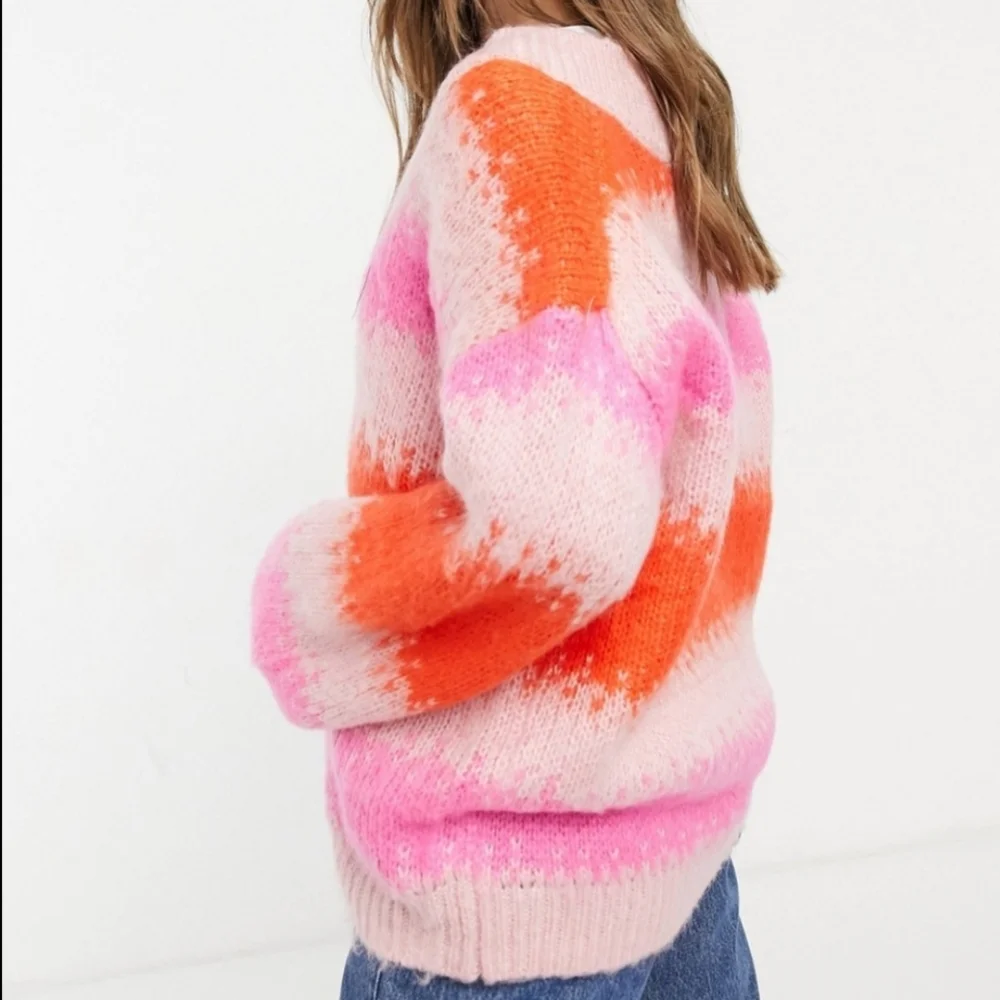 ASOS Design Oversized V-neck Sweater Size 14/XL